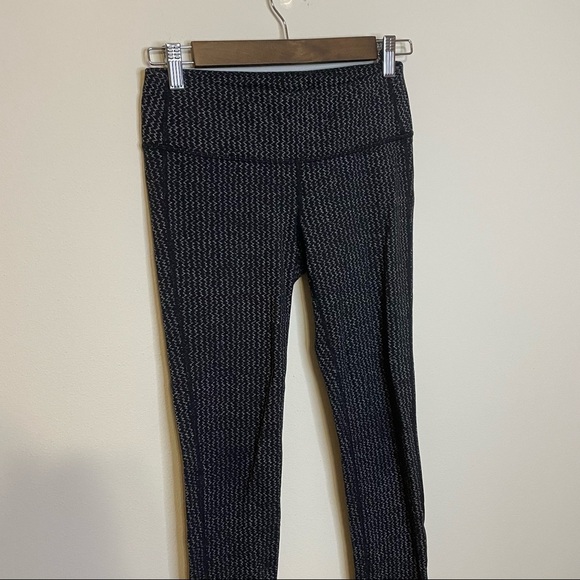 Athleta Herringbone Leggings size small - Picture 2 of 7